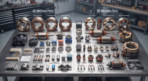AC AND DC MACHINES SPARE PARTS